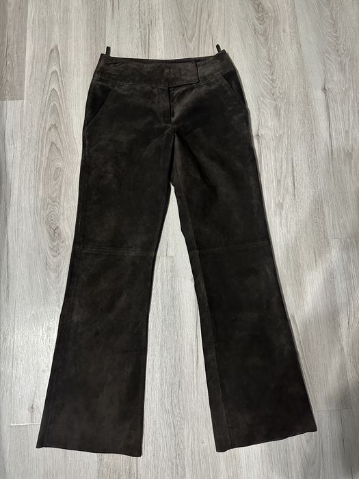 Замшеві штани від АRMA, шоколадні