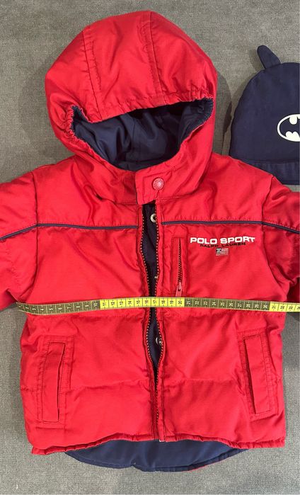 Двостороння демісезонна куртка Ralph Lauren + шапка