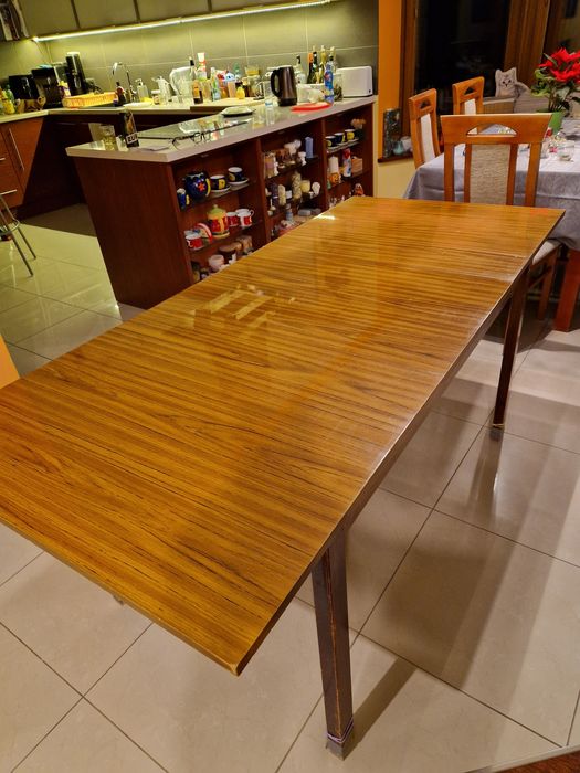 Stół rozkładany z PRL