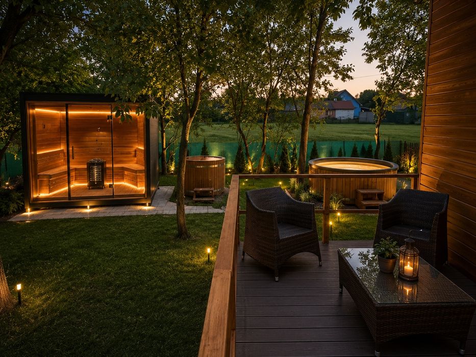 SYLWESTER 26/27, Domek z strefą SPA na wyłaczność,Sauna,Balia  i beczka na Jurze  przytulny domek Tiny. Jurajska Strefa Relaksu,Reset,weekend we dwoje