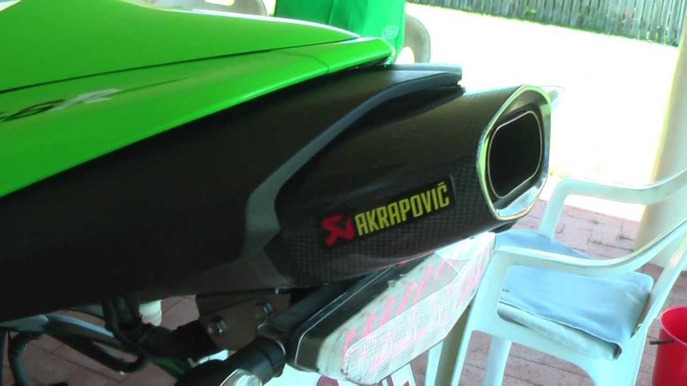 Ponteira Akrapovic Ninja ZX6R 2007/2008