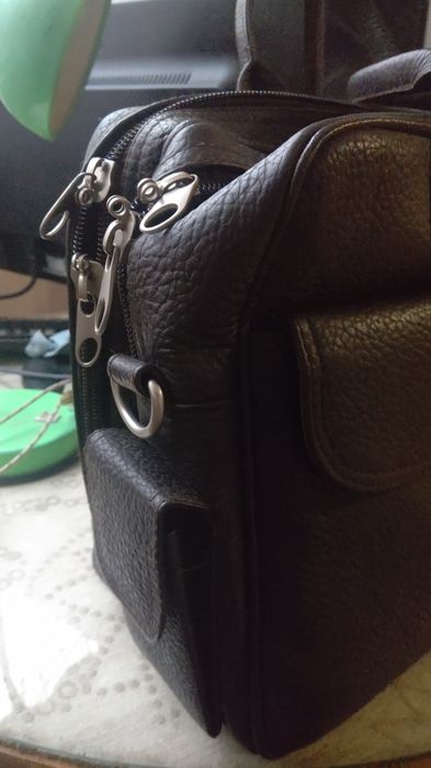 Портфель новый кожа