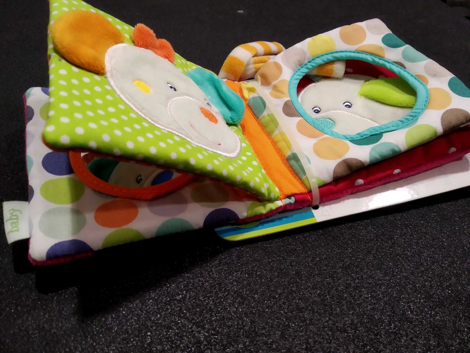 BabyFehn Livro Macio Gato