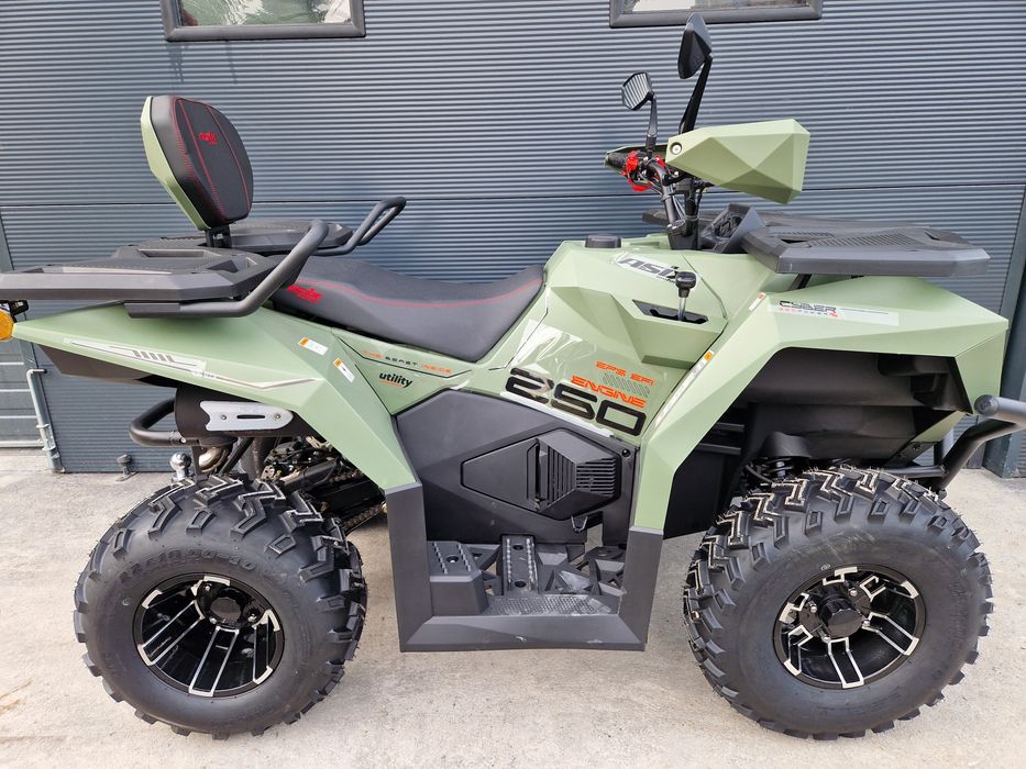 Quad 250 Asix Cyber lub Cyber 300 4x4  Homologacja 2 na osoby Raty