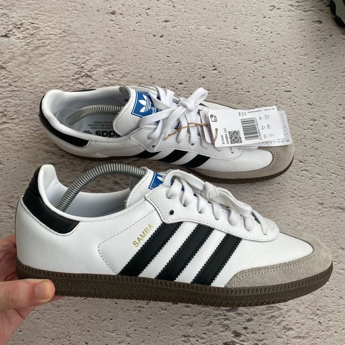 43 44 b75806 оригінал нові чоловічі кеди adidas casual samba og classic