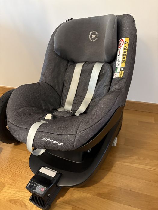Conjunto ovinho Maxicosy + Cadeira Auto Pearl Smart com isofix