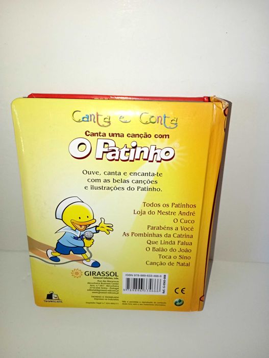 Canta uma canção com  o Patinho (livro + CD)
