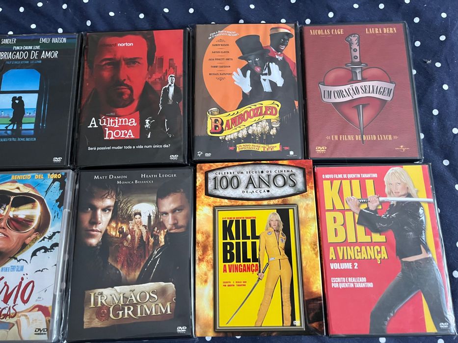 DVDs Tarantino, Spike Lee, David Lynch, Terry Gilliam, Paul Thomas And