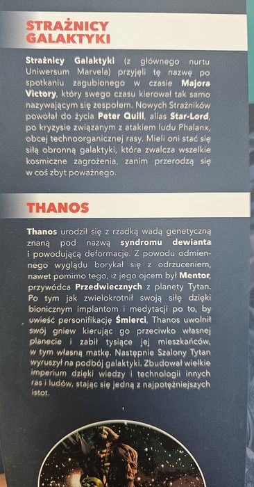 Strażnicy Galaktyki kontra Thanos komiks Marvel