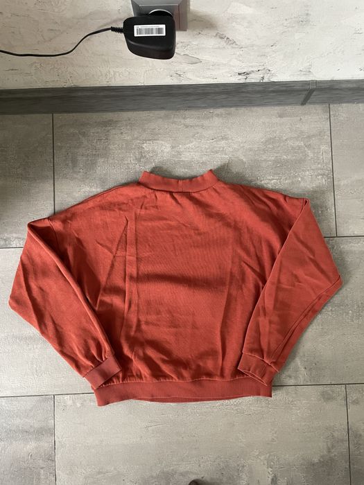Pomarańczowa bluzka z długim rękawem H&M – S