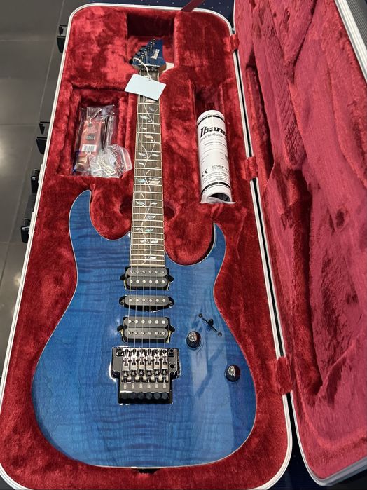 Ibanez RG8570-RBS / zamiana Fender Strat.