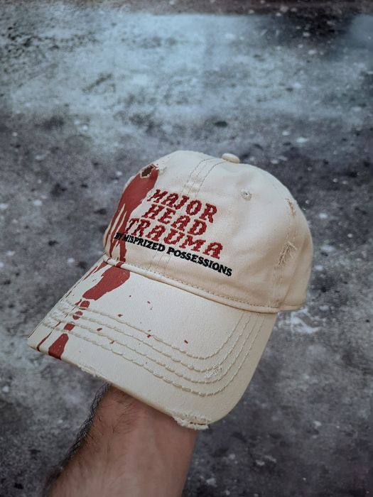 major head trauma кепка archive y2k opium rap sk8 grunge 2000s cap