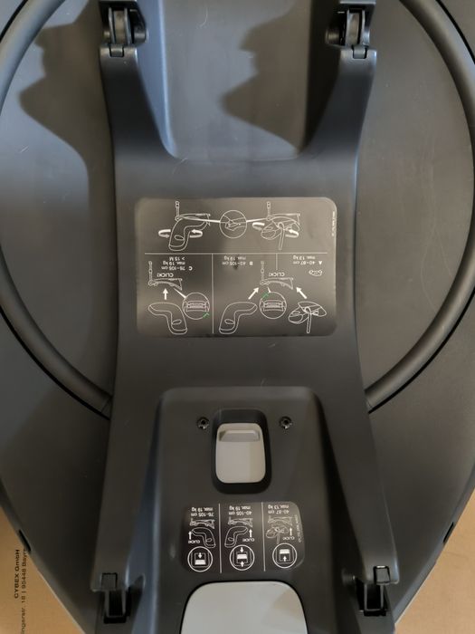 Cadeira de bébé Cybex platinum base isofix
