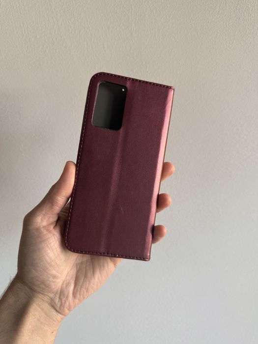 Etui z klapką zamykane + SZKŁO hartowane do MOTOROLA MOTO G35