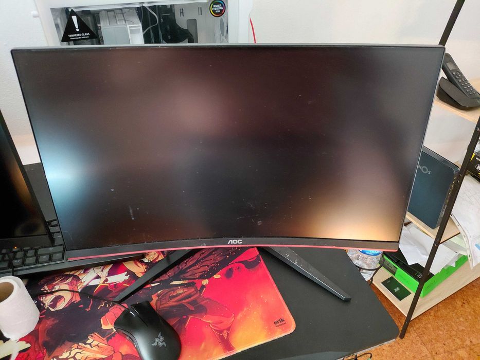 Pc Gaming e Monitor Curvo Gaming