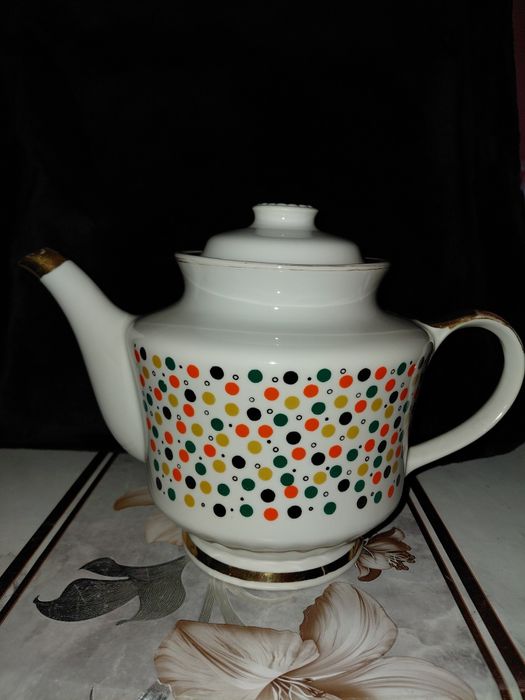 Чайник в горох СССР.1.5 л