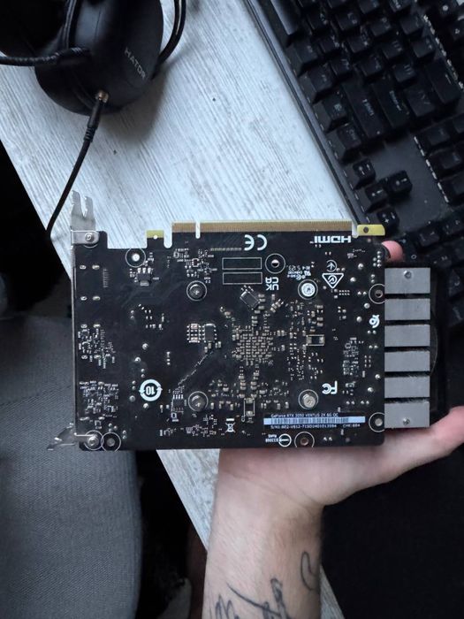 Видеокарта MSI GeForce RTX 3050 VENTUS 2X OC 6 GB