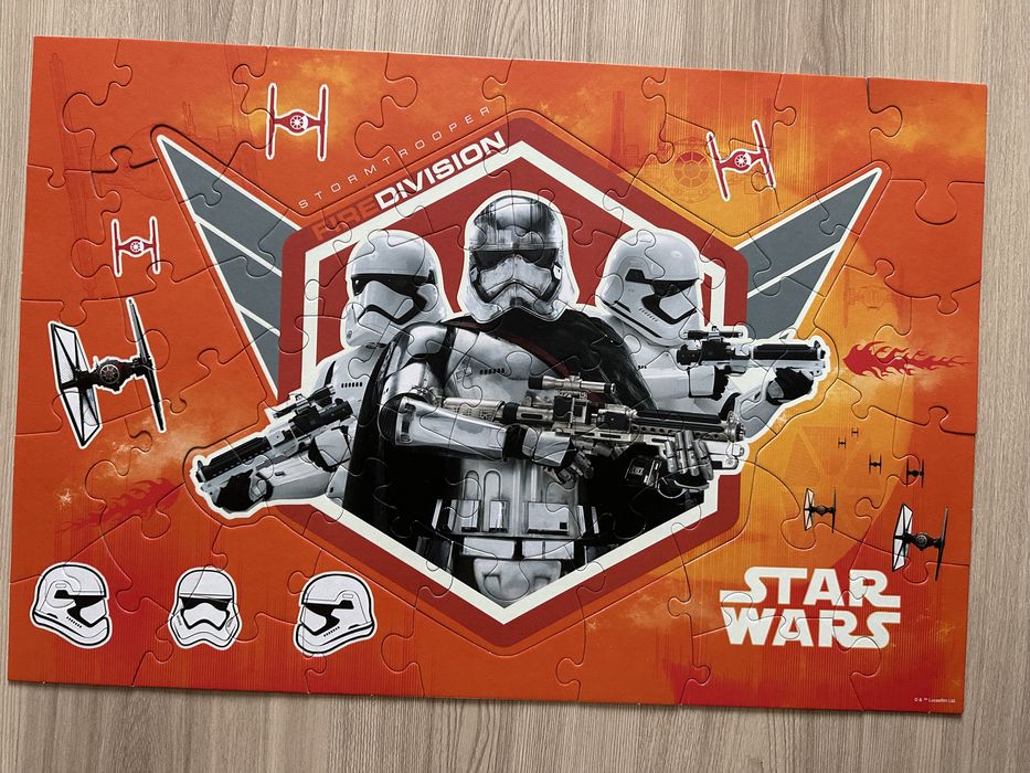 Puzzle Star Wars świecące w ciemności