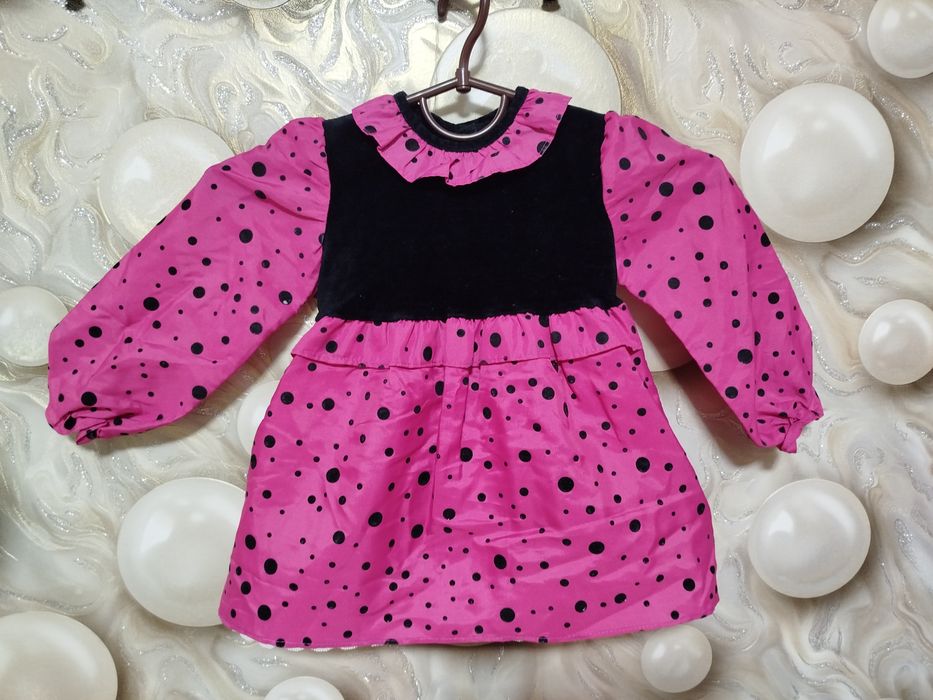 Святкові новорічні сукні для дівчаток на ріст 74-104 см