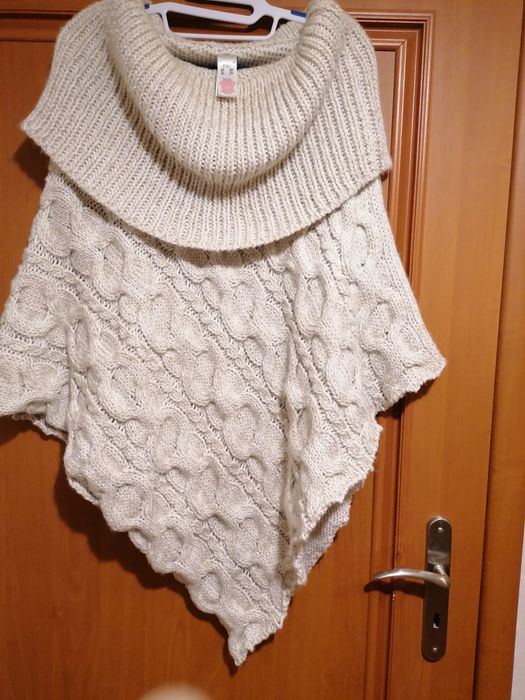 Cieplutkie poncho