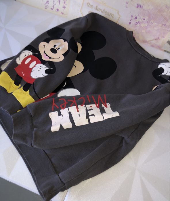Світшот кофта реглан Міккі Маус від LC Waikiki 8-9 р. 128-134см