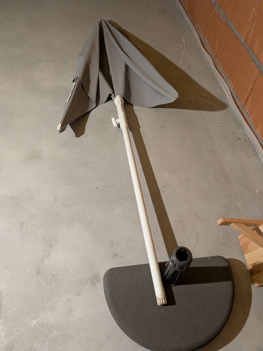 Parasol balkonowy Ikea, regulowany kąt