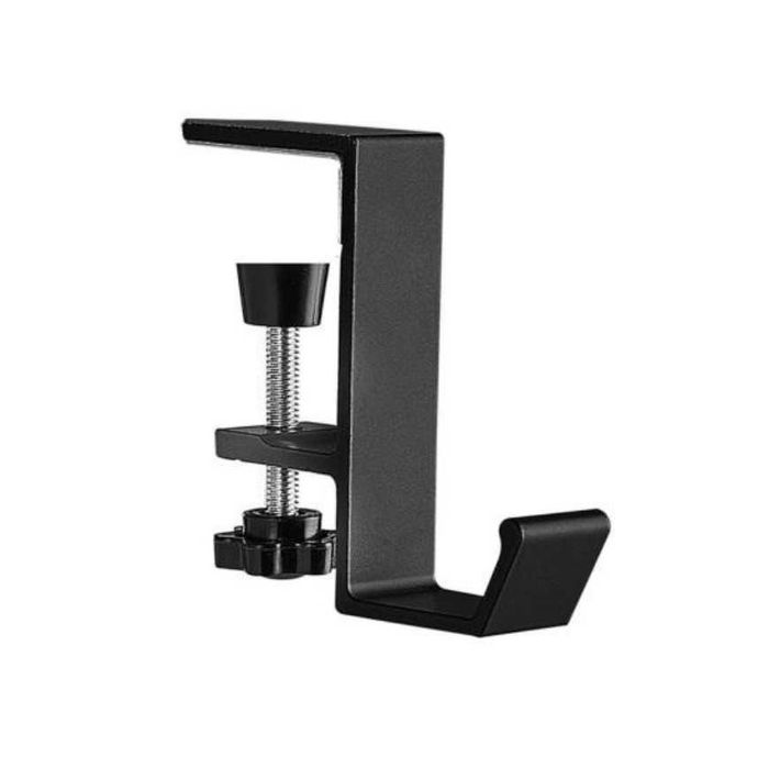 ‼️ Warlor L1 (Black) - держатель подставка крючок для наушников с зажимом