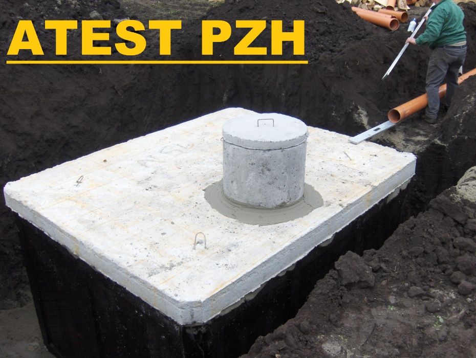 Szambo Szamba Betonowe Kanał Samochodowy Atest PZH Gwarancja Tanio !