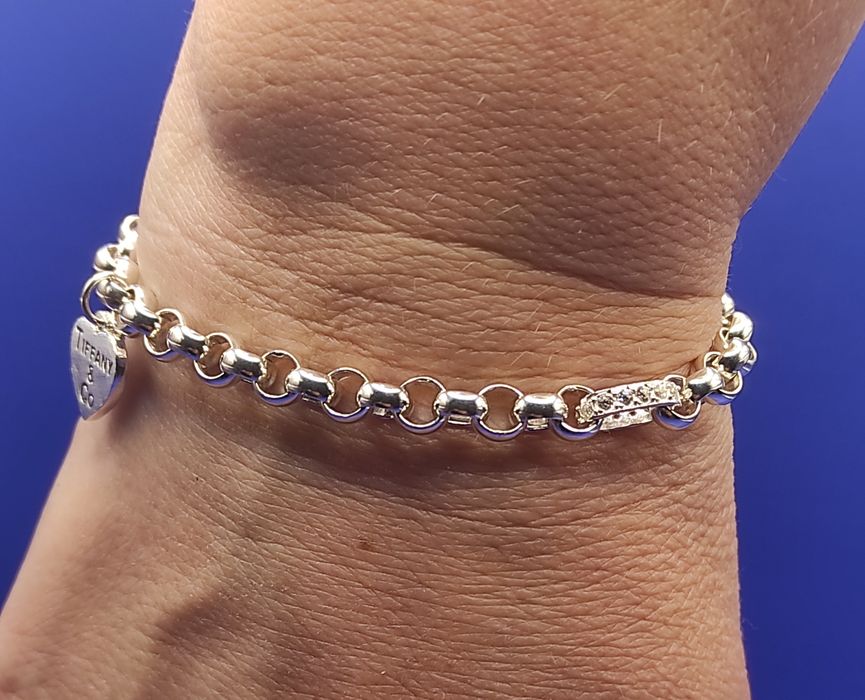 Браслет Тиффани серебряный 925 пробы