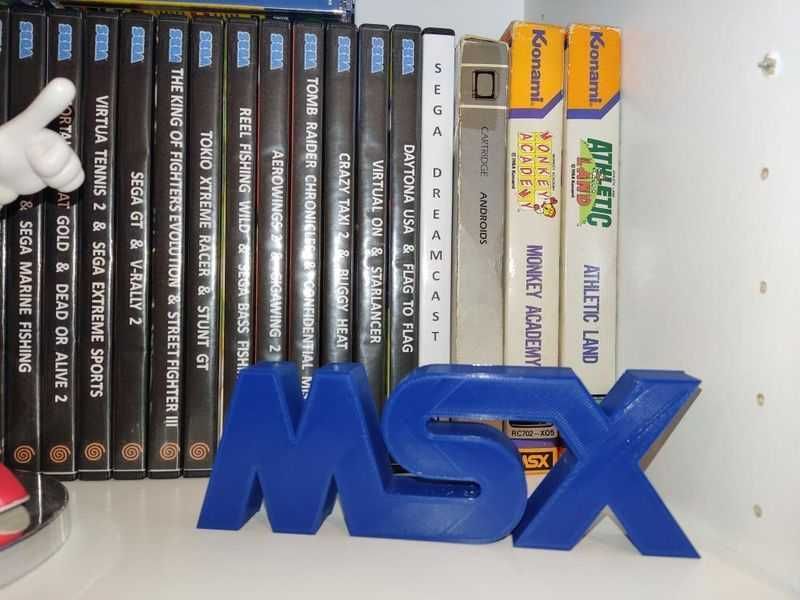 3D Retro Eletro - Logos de videojogos, consolas, séries, filmes etc