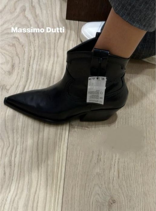 Massimo dutti козаки, чоботи, ботинки
