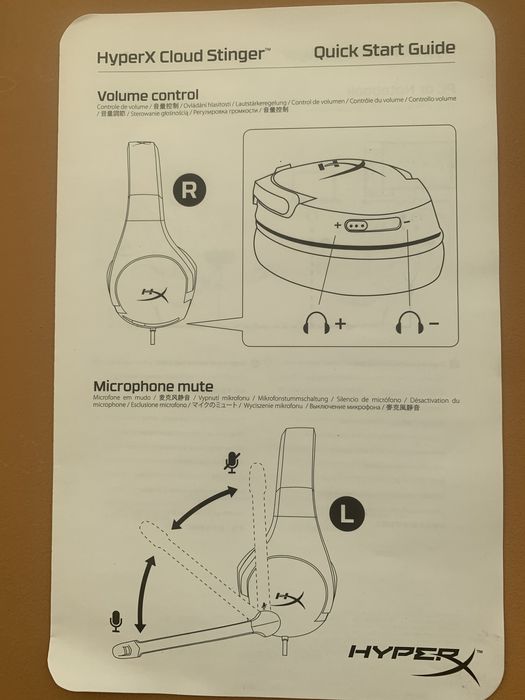 Наушники HyperX Cloud Stinger (HX-HSCS-BK) Навушники геймерські