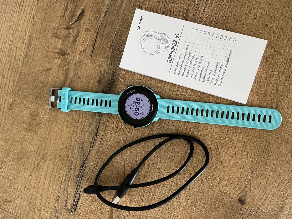 Garmin Forerunner 55 Turkusowy