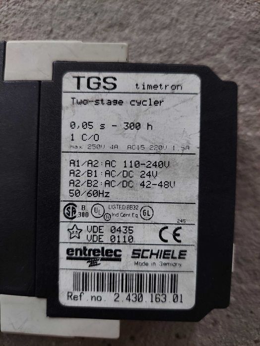 Реле часу (TGS) .