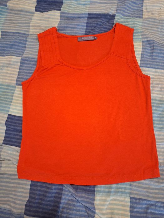 Damski top Czerwony