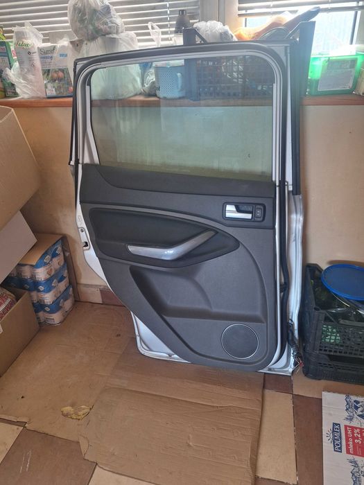 Drzwi lewy tył Ford Kuga MK1 srebrny 08