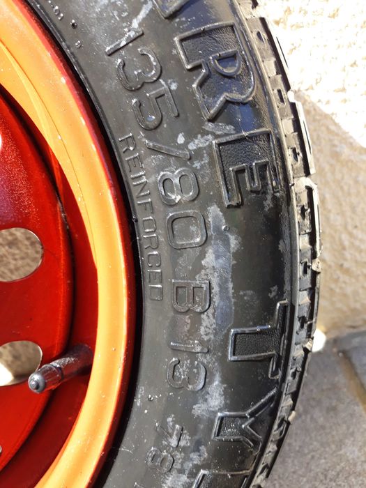 Roda suplente para carro