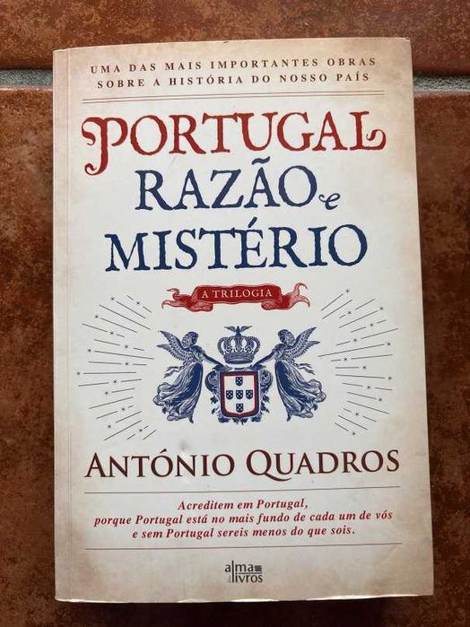 Livro Portugal, Razão e Mistério (A Trilogia) António Quadros