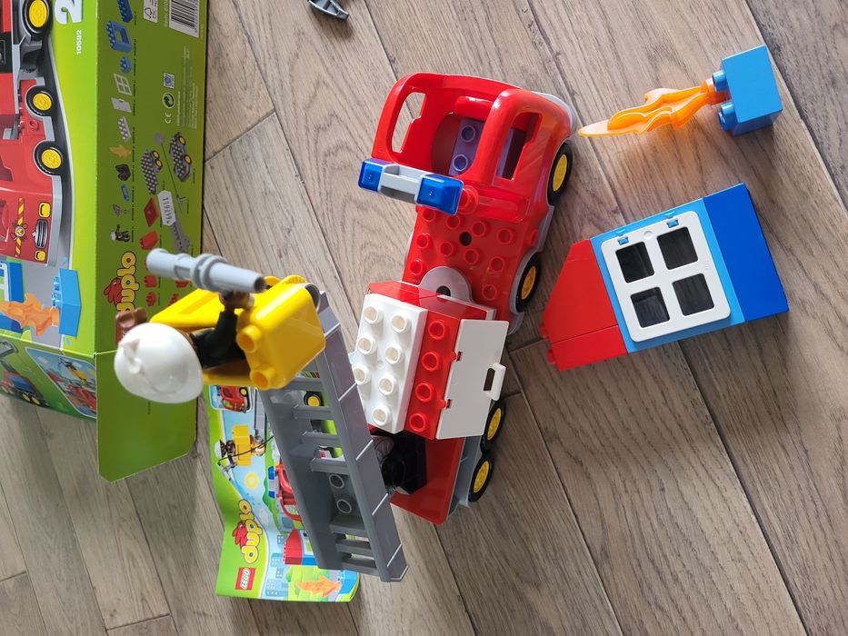 Lego duplo straz pożarna 10592 pudełko instrukcja