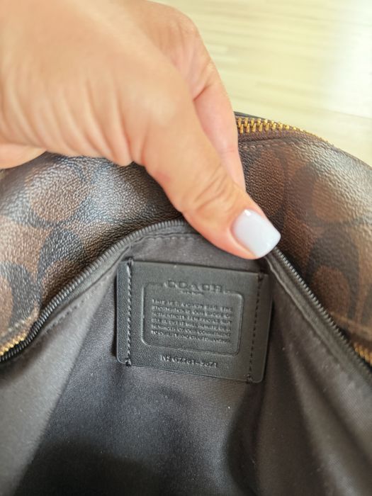 Рюкзак coach.Оригінал коуч.коричнева сумка.Оригінал