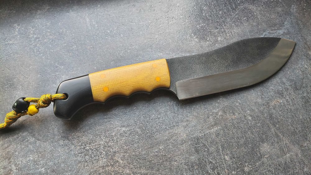 Nóż ZZ Custom Knives, SCAGELL, G10, micarta
