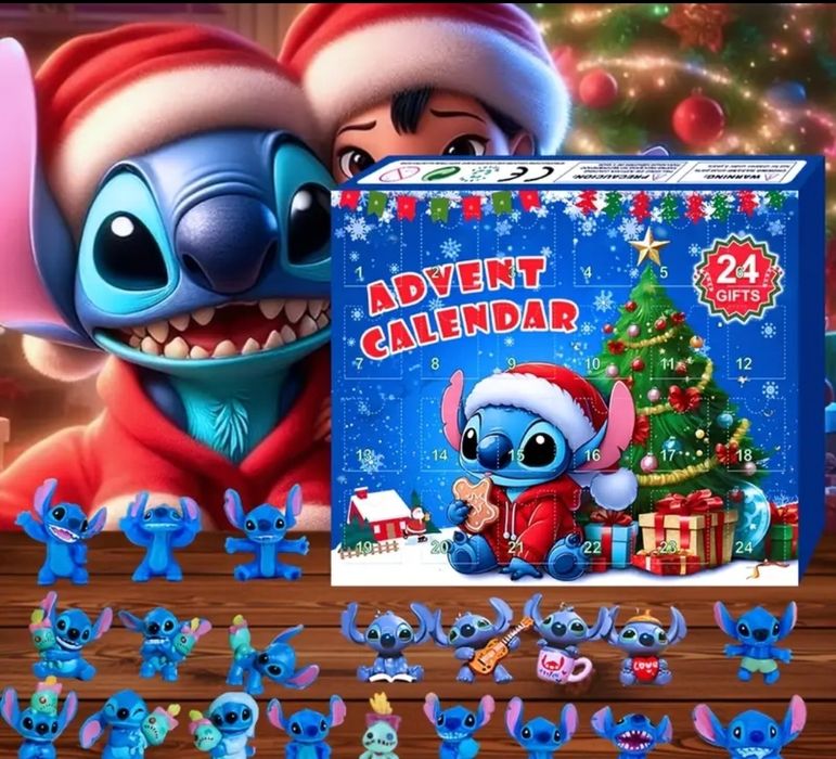 Calendário Advento Stitch