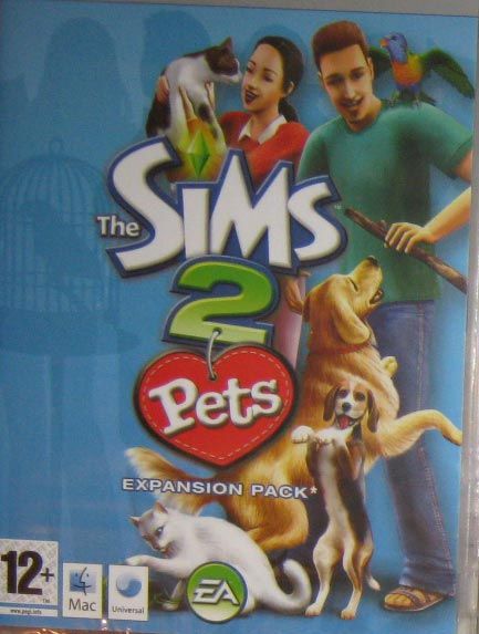 THE SIMS 2 - PETS expansion pack Mac Apple