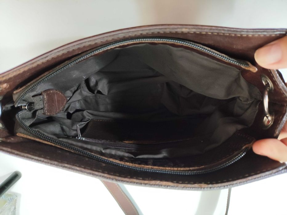 Cavalinho - Mala de mão / bolsa em pele para senhora