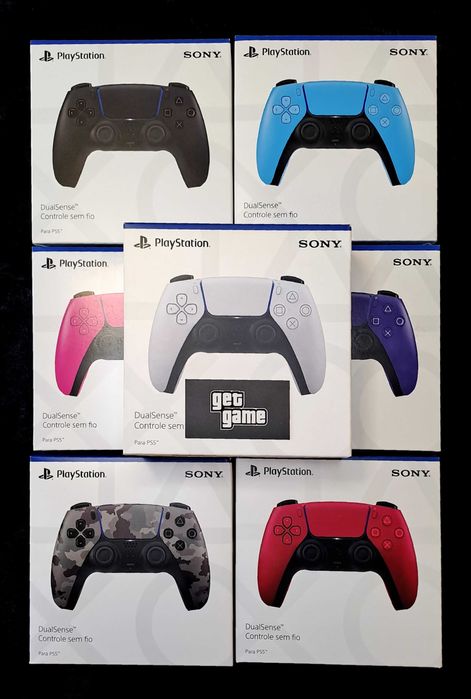 Comando Dualsense PS5 Selado / NOVO / RETOMAS / Troca / Loja Get Game