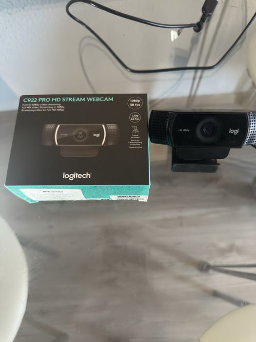 Logitech c922 pro hd stream webcam