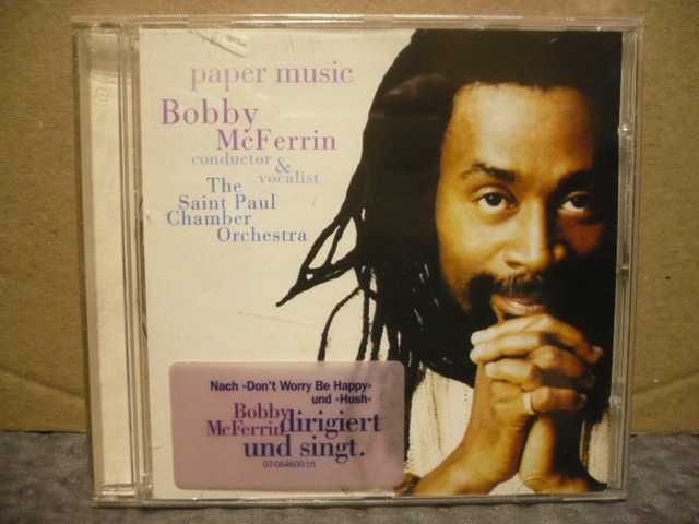 Płyta CD Bobby McFerrin - Paper music.Gorąco polecam i zapraszam.Cudowne wykonania !
