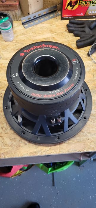 Rockford hx2 power subwoofer audio system hx260.2