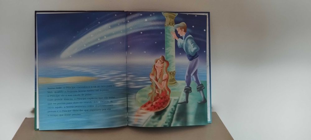 Livro A pequena sereia e O lobo, o pato & o rato