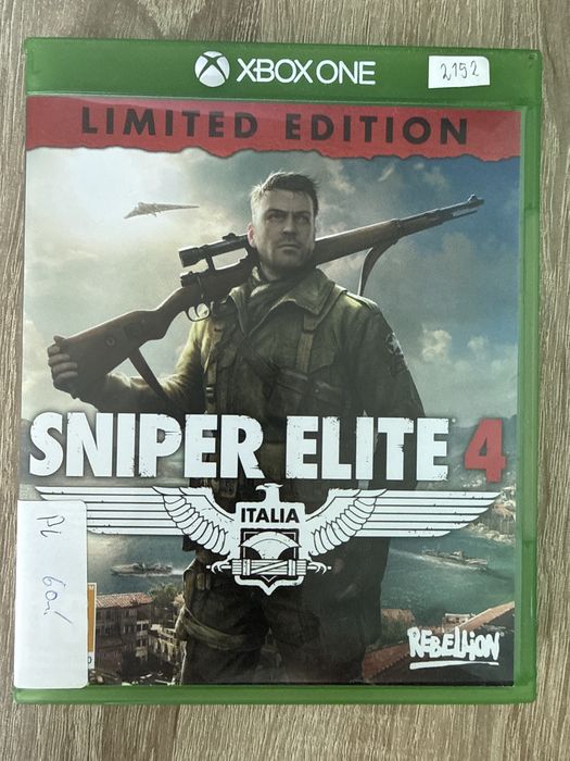 #2152 sniper elite 4 gra xbox one